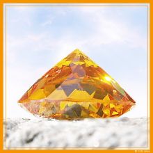 Avatar-Diamant gold klein