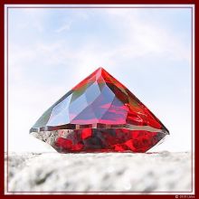 Avatar-Diamant rubinrot klein