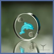 Delfin-Medaillon für Tiere
